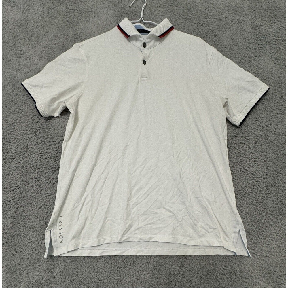 Greyson Polo Shirt Mens‎ Large Golf Performance Wolf